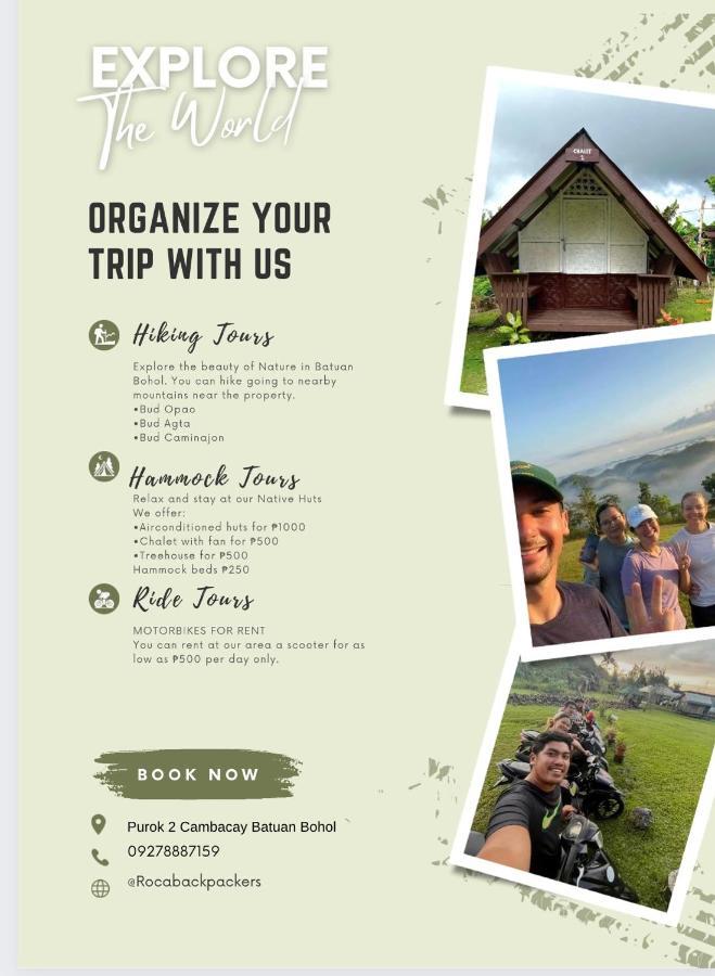 Roca'S Homestay Backpackers Chalet Batuan Екстер'єр фото